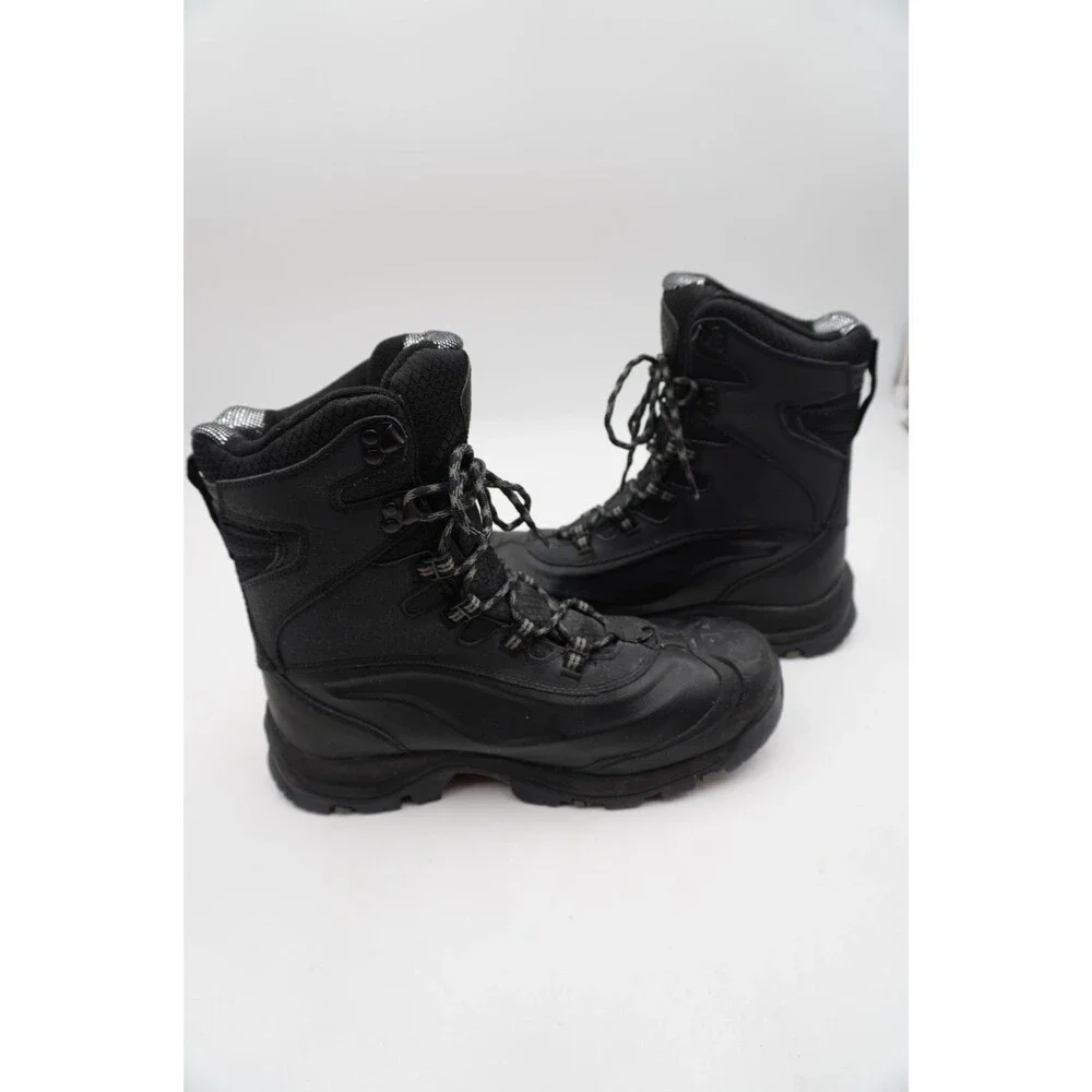 Columbia Bugaboot III Men's Winter Waterproof Insulated Black Snow Boots Sz 10.5